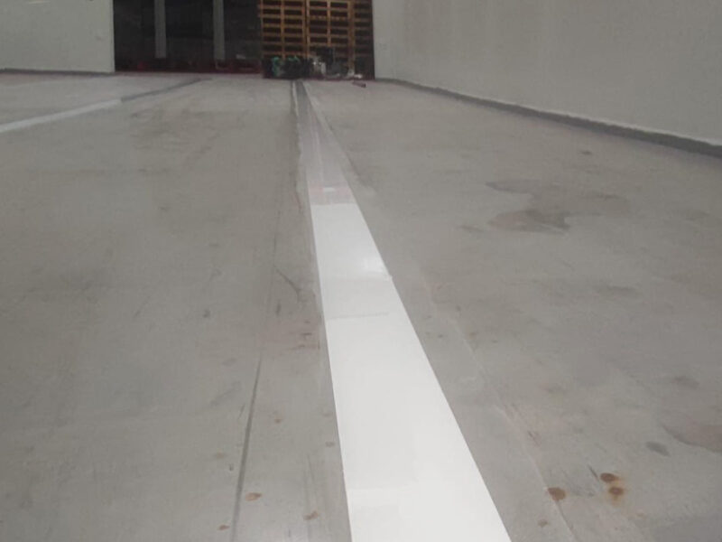 Vloerbelijning bij Fruitmasters - floor marking